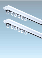Tringle Rail Double DS blanc sur mesure