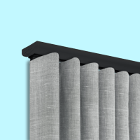 Tringle Rail DS Noir Système Wave sur-mesure